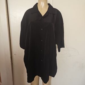 Police Black Short Sleeve Shirt